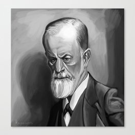 Sigmund Freud Canvas Print