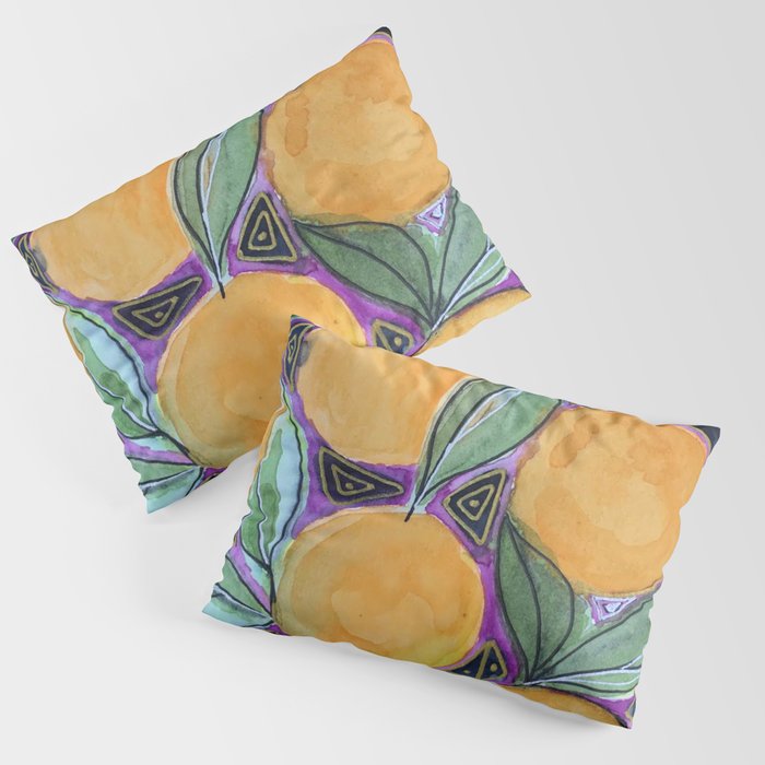 Oranges 2 Pillow Sham