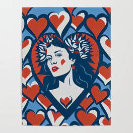 “A tribute to Valentine” collection Poster