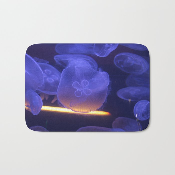 Purple Jellyfish Bath Mat