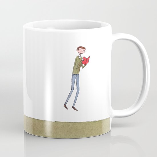 books were his favourite way to escape Coffee Mug
