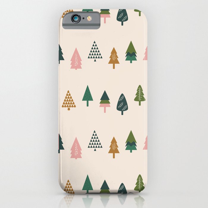 Christmas Trees (Highland) iPhone Case