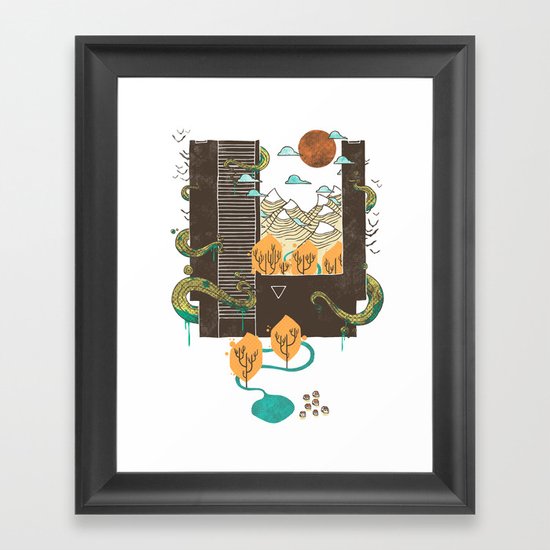 A World Within Framed Art Print