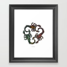 SCORPIONS II Framed Art Print