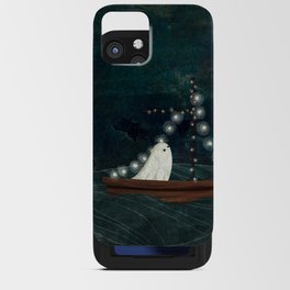 Ghost Boat Ride iPhone Card Case