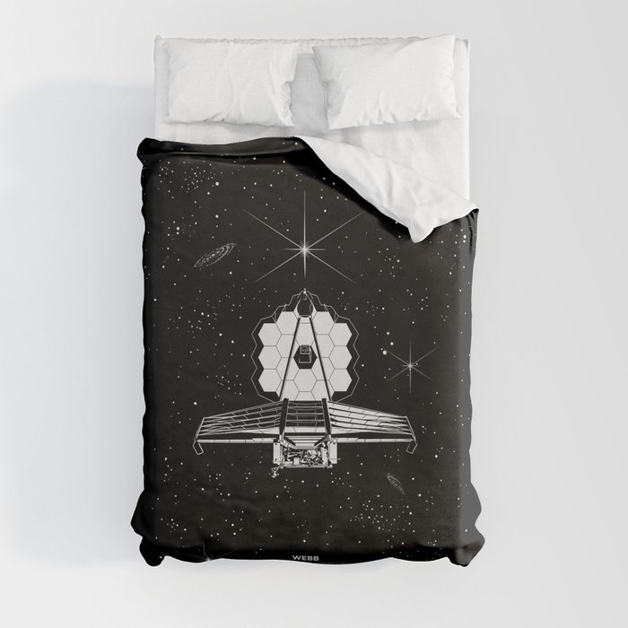 James WEBB Telescope Duvet Cover