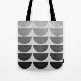 Scandinavian Art Midcentury Bowls Gray Tote Bag