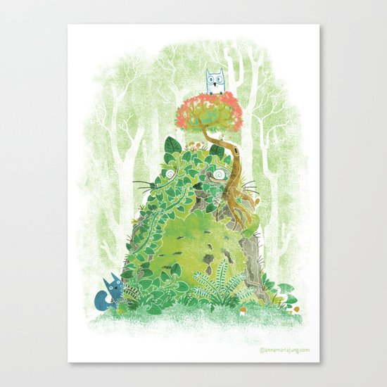 The Friendly Spirit Canvas Print