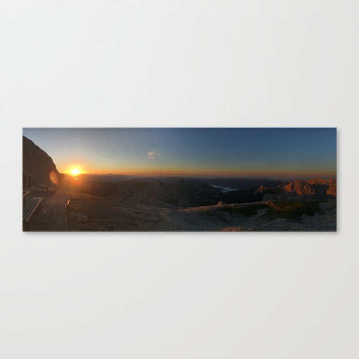 Triglav Sunrise Canvas Print