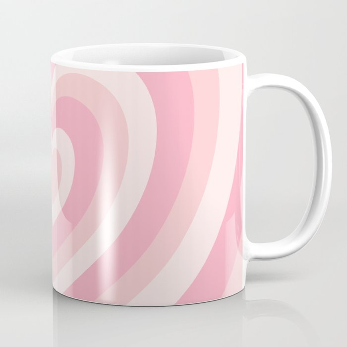 Pink Love Hearts  Coffee Mug