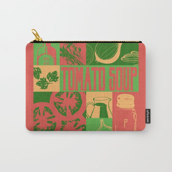 Tomato Soup Carry-All Pouch