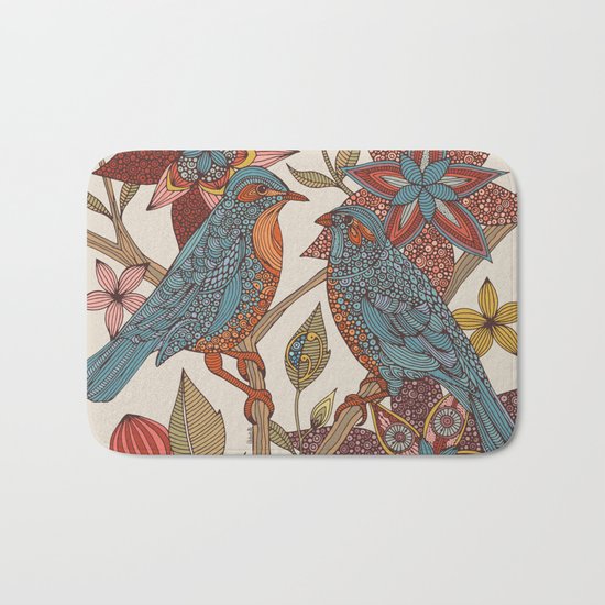 Lovebirds Bath Mat