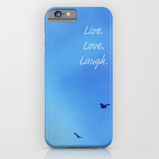 Live. Love. Laugh. iPhone & iPod Case