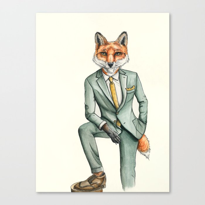 Feelin Foxy Canvas Print