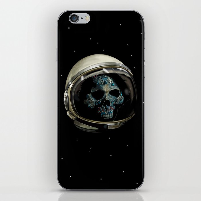 Holy Starman Skull II iPhone Skin