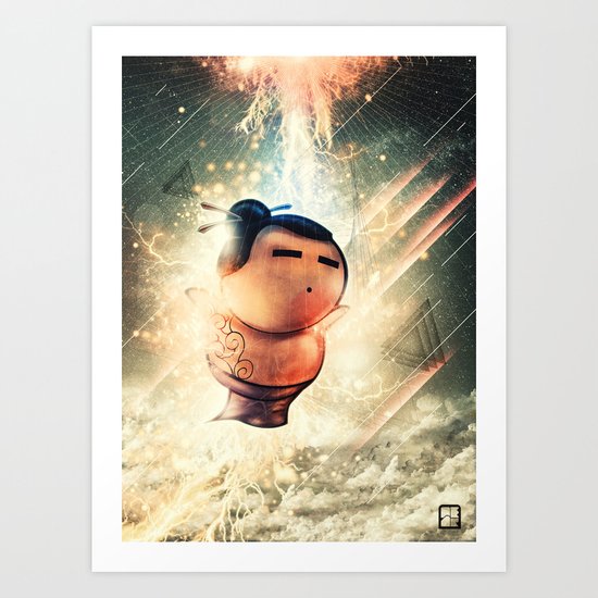 Rise of Sumo Art Print