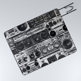 house of boombox Picnic Blanket