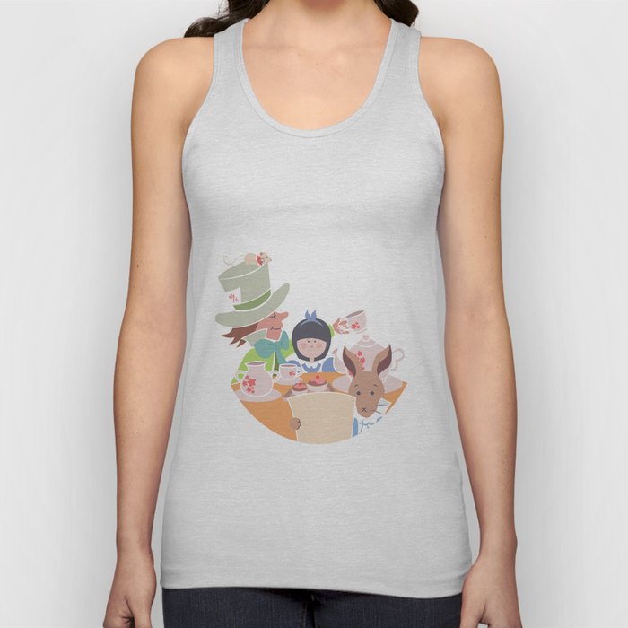 Alice and Tea Party Tank Top