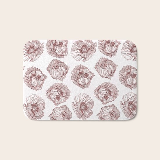 Poppies Bath Mat