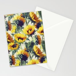 Sunflowers Forever Stationery Card