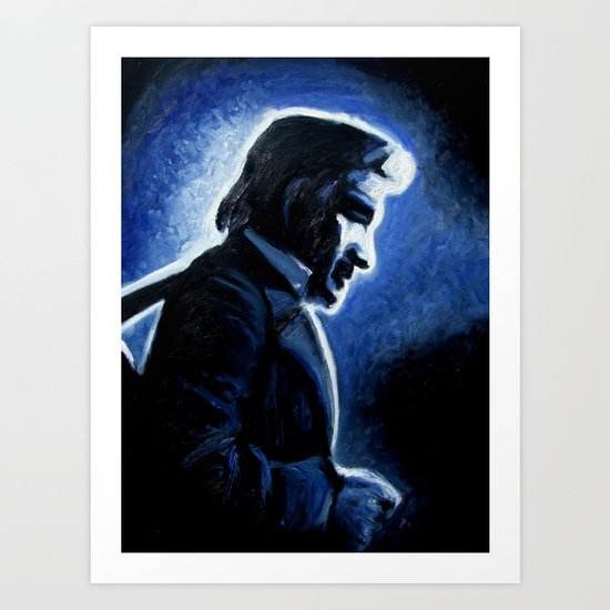 Mr. Cash Art Print