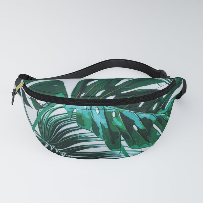 Tropical Jungle Palm Leaf Fanny Pack