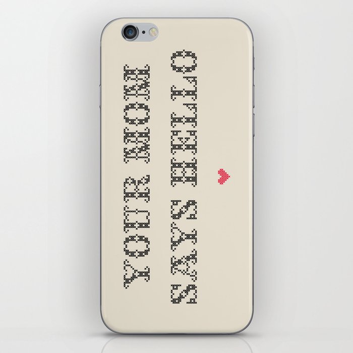 Your Mom Says Hello iPhone Skin