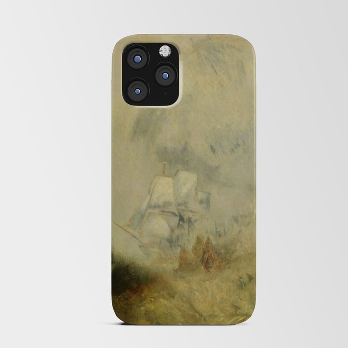 Joseph Mallord William Turner Whalers iPhone Card Case