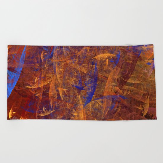 creative day Beach Towel