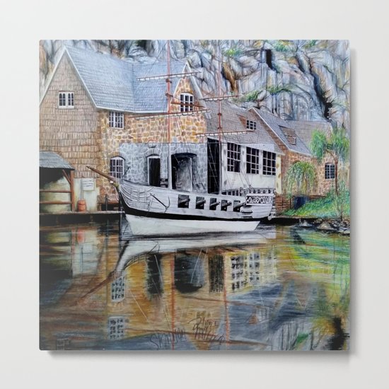 THE Penny Royal Complex Metal Print