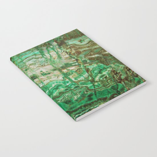 MINERAL BEAUTY - MALACHITE Notebook