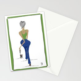 Curvy Girl Santa Monica Stationery Cards