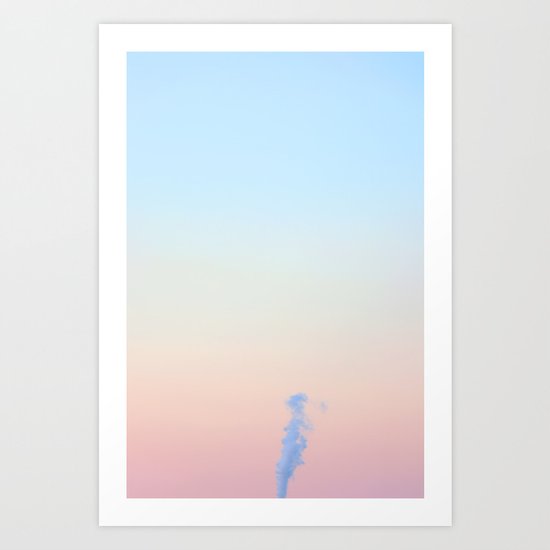 candy cotton I. Art Print