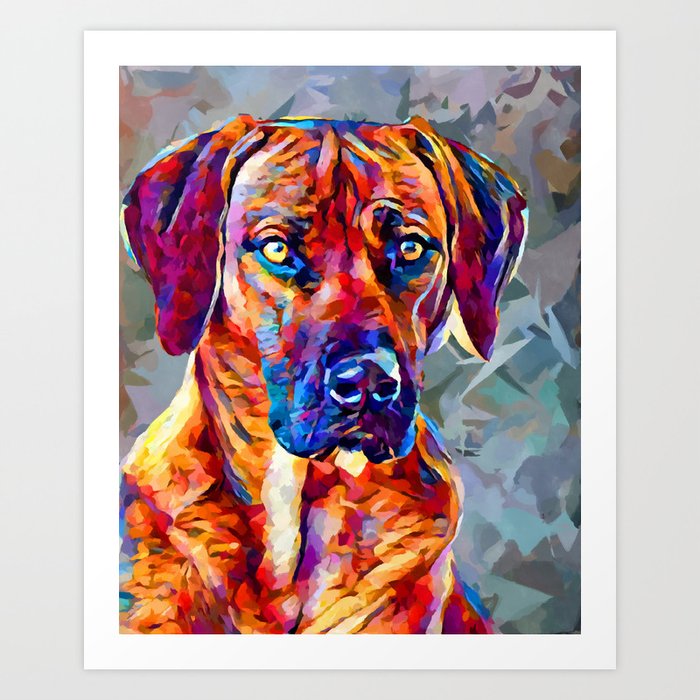 Rhodesian 2025 ridgeback art