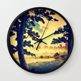 Kana in Autumn - Nature Landscape Wall Clock