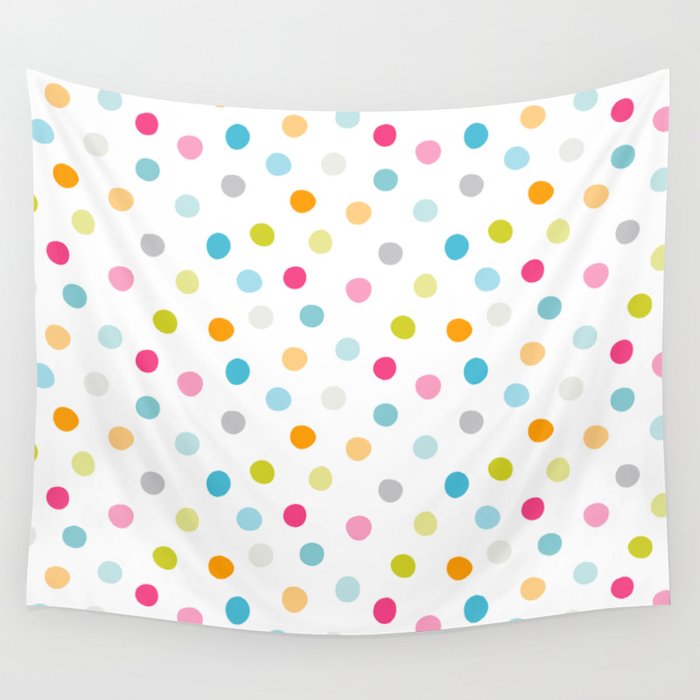 Chickweed Mid Dots Wall Tapestry