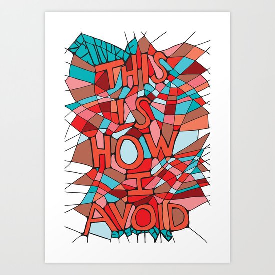 No surprise Art Print