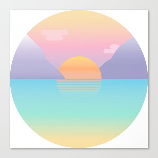 Sunset Canvas Print