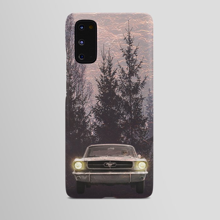 Vintage Mustang Pines Android Case