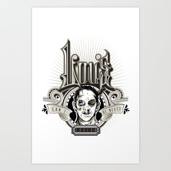 Lou's Tavern Art Print