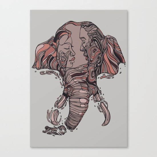 I Forget Where We Were Canvas Print