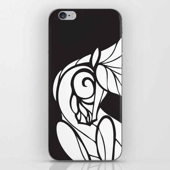 Horse Swirls 2 iPhone & iPod Skin