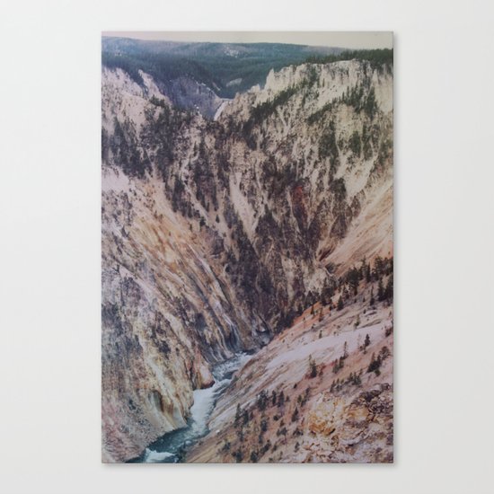 Yellowstone Falls Canvas Print