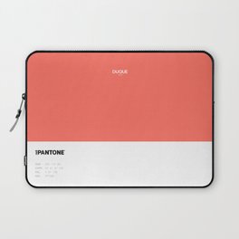 Not Pantone Collection #FF7062 Living Coral Laptop Sleeve