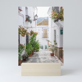 White Village Series, El Borge in Southern Spain,  Travel Photography, Europe Art Print Mini Art Print