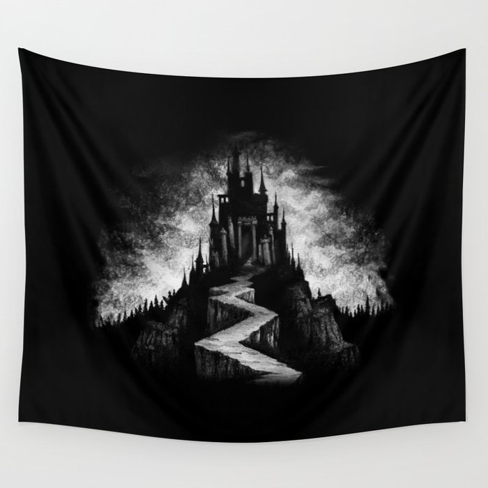Vampire Castle Wall Tapestry