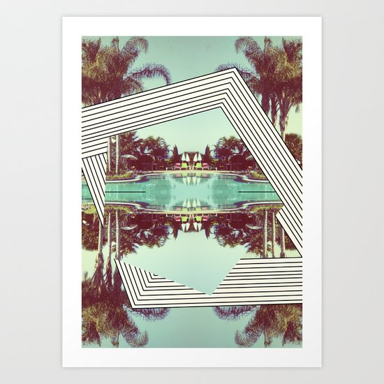 Tropics Trip Art Print