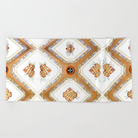 A Glass Ceiling Beach Towel