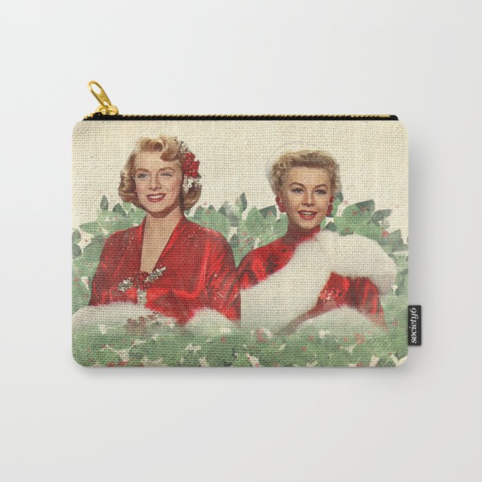 Sisters - A Merry White Christmas Carry-All Pouch