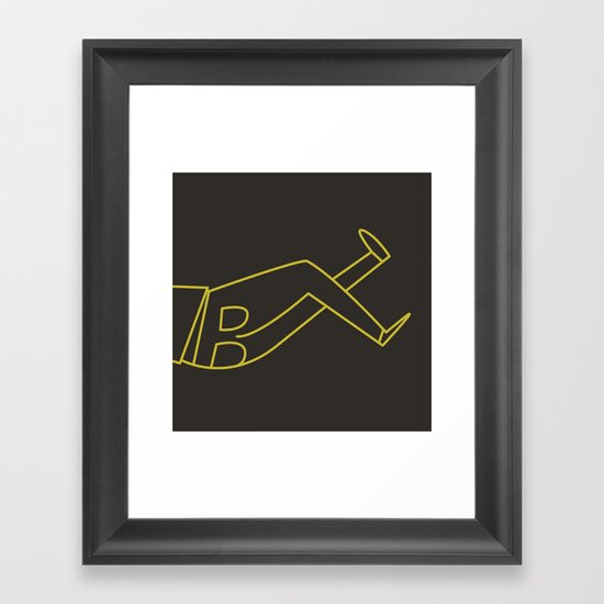 November Framed Art Print